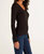 Izzie Long Sleeve Top In Black