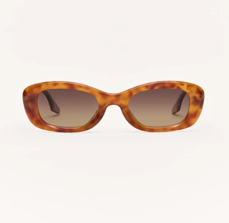 Joyride Sunglasses In Brown Tortoise - Brown Tortoise