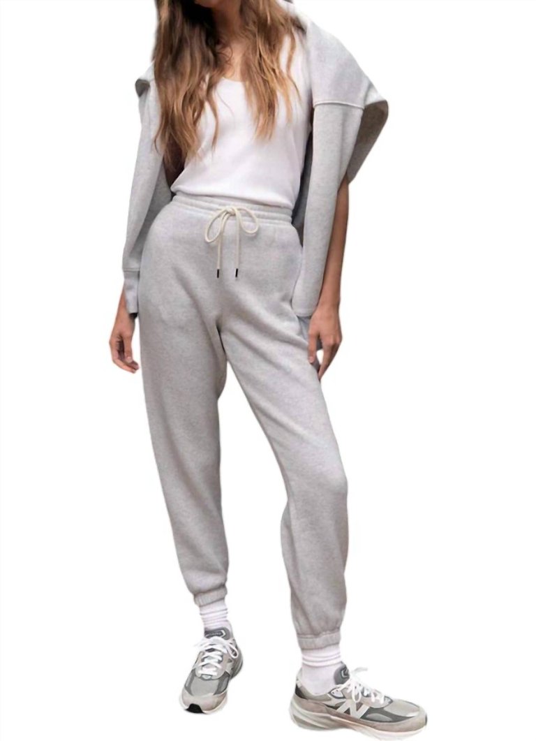 Kick Start Jogger Pants In Light Heather Grey - Light Heather Grey