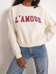 L'Amour Sweatshirt - Ivory