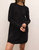 Lena Sweater Dress - Black