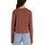 Lupita Crop Long Sleeve Top In Espresso