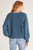 Lyndon Chunky Sweater In Caribbean Blue