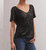 Marbella Sequin Top In Black