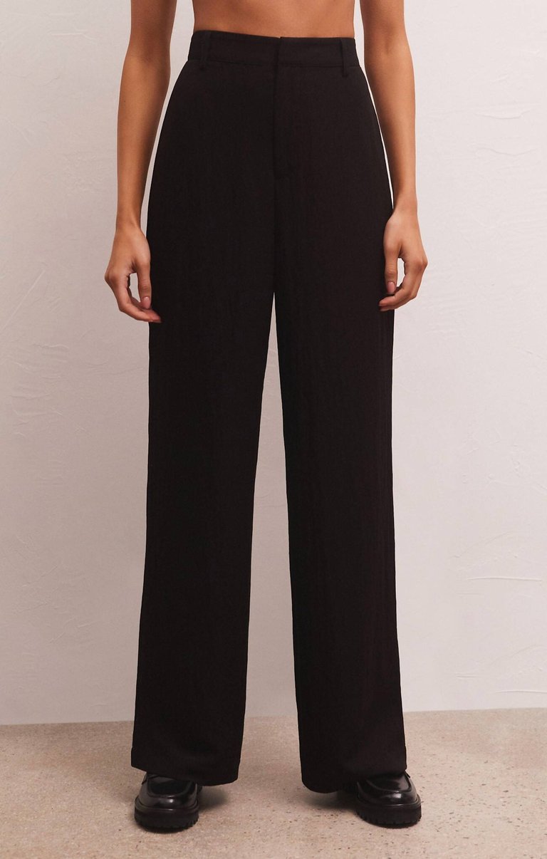 Marmont Trouser In Black - Black