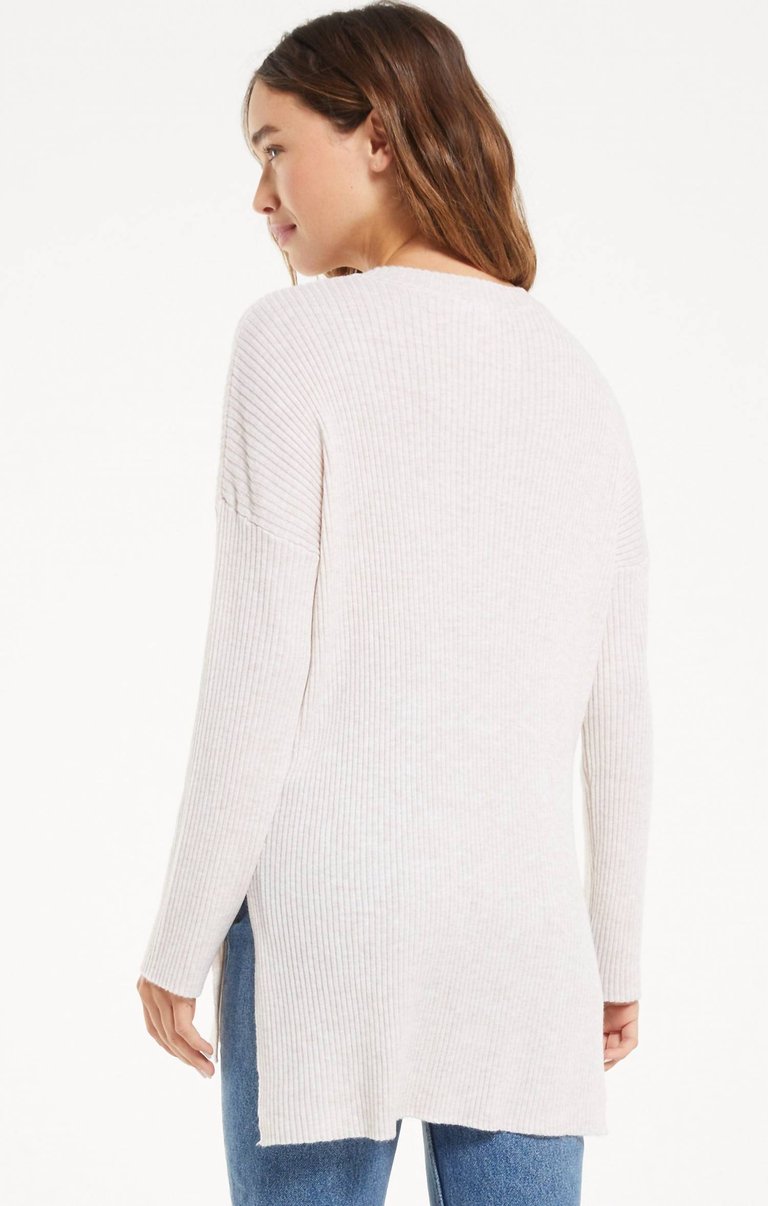 Martell Ribbed Knit Sweater