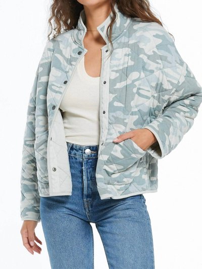 Z Supply Mya Camo Quilted Jacket product