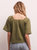 No Rules Gauze Top In Green