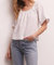 No Rules Gauze Top - White