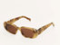 Off Duty Sunglasses In Blonde Tortoise