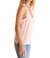 Organic V-Neck Tank Top In Silver Pink