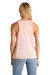 Organic V-Neck Tank Top In Silver Pink