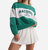 Racquet Sweatshirt In Team Green - Team Green