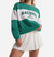 Racquet Sweatshirt In Team Green - Team Green