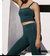 Real Deal Rib 7/8 Legging In Dark Green