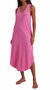 Reverie Slub Dress In Heartbreaker Pink - Heartbreaker Pink