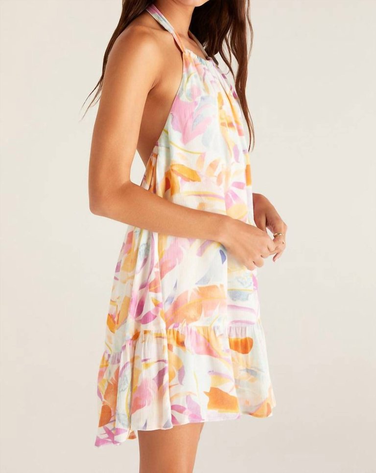 Rooftop Cabo Mini Dress In Multi