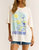 Santorini Socal Tee In Sea Salt - Sea Salt