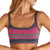 Saturdays Stripe Tank Bra In Midnight Blue - Midnight Blue