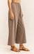 Scout Jersey Wide Leg Pant In Ice Coffee