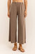 Scout Jersey Wide Leg Pant In Ice Coffee - Ice Coffee