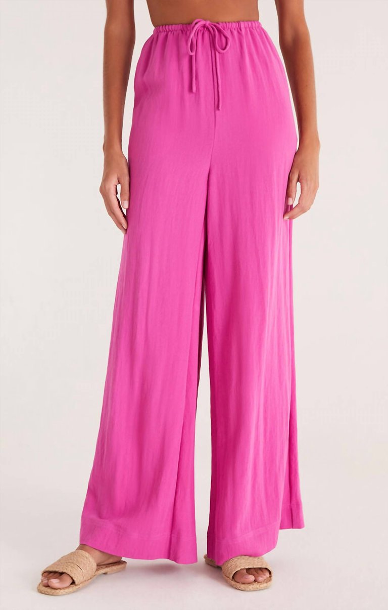 Seashore Pant In Rose Violet - Rose Violet