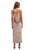 Selina Crushed Velvet Dress In Moonlit