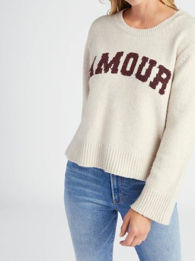 Z Supply Serene Amour Sweater In Light Oatmeal Heather product