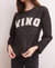 Serene Vino Sweater In Heather Black