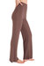 Show Some Flare Rib Pant In Brown