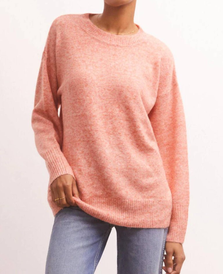 Silas Pullover Sweater - Lava