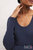 Sirena Rib Long Sleeve Tee In Inca