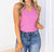 Sirena Rib Tank In Dusty Orchid