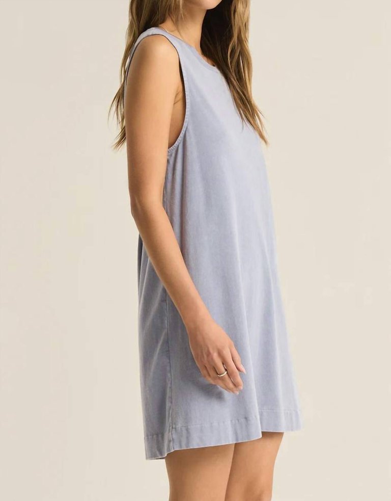 Sloane Dress In Washed Indigo