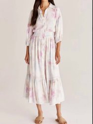Tanya Blurred Maxi Dress - Multi - Multi