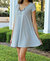 Tempo T-Shirt Dress In Gray