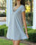 Tempo T-Shirt Dress In Gray