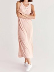 The Summertown Maxi Dress - Muted Blush