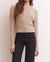 Vesta Sweater In Heather Latte