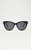 Women's Bright Eyed Sunglasses In Crystal Black-Grey - Crystal Black-Grey