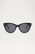 Women's Bright Eyed Sunglasses In Crystal Black-Grey - Crystal Black-Grey