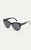 Women's Bright Eyed Sunglasses In Crystal Black-Grey