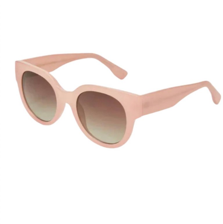 Women's Lunch Date Sunglasses In Blush Pink Gradient