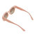 Women's Lunch Date Sunglasses In Blush Pink Gradient