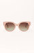 Women's Lunch Date Sunglasses In Blush Pink Gradient - Blush Pink Gradient