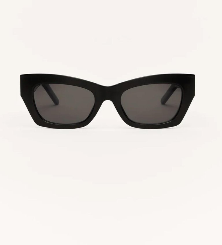 Women's Sunkissed Sunglasses In Polished Black - Polished Black