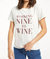 Working Nine To Wine Easy Tee - Sandstone