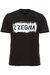 Men Graffiti Logo Regular Fit Short Sleeve Crew Neck T-Shirt In Black - Black