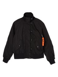 Kite Fur Lined Nylon Bomber Jacket