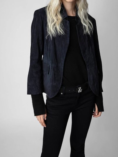 Zadig & Voltaire Suede Verys Crinkle Jacket product